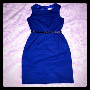 Blue Wear-to-Work Dress